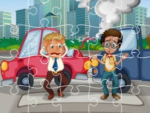 Crash Car Jigsaw